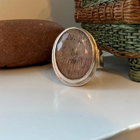 Pink Quartz ring - Picture 3 of 6